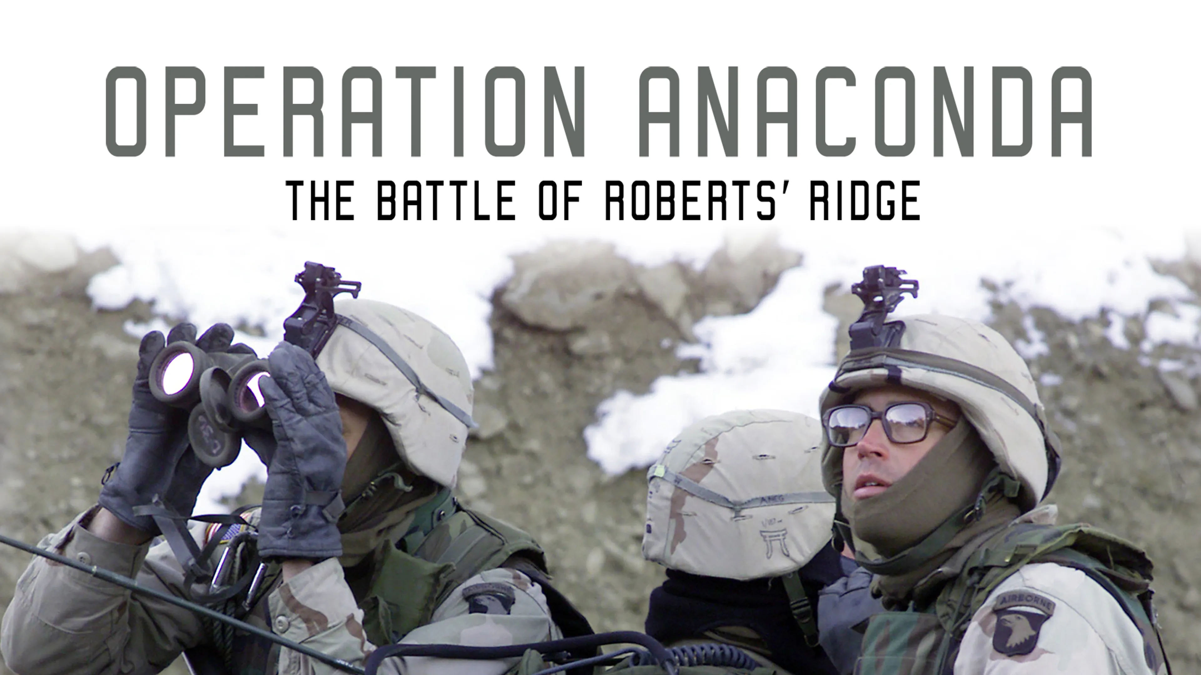 Operation Anaconda: The Battle of Roberts' Ridge poster